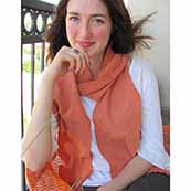 Leno Lace Scarf Pattern Leaflet