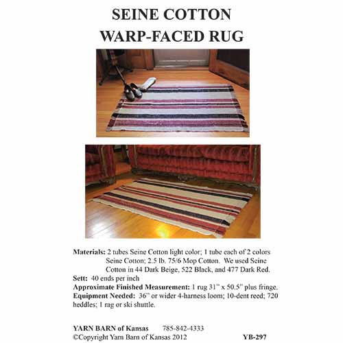 YB Pat 297 Seine Cotton Warp-Faced Rug