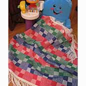 Hopscotch Blocks Blanket Pattern Leaflet