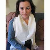 YB Pat 317 Lacy Linen Scarf Pattern