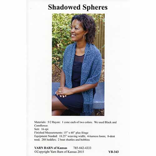 Shadowed Spheres Pattern Leaflet