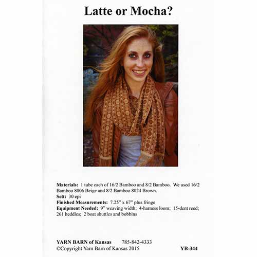 Latte or Mocha? Pattern Leaflet