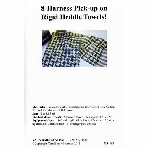 Pinwheel Dishowels Pattern Leaflet