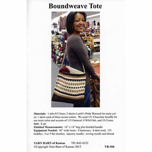 Boundweave Tote Pattern Leaflet