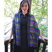 Two Sides to the Story Shawl Leaflet Pattern