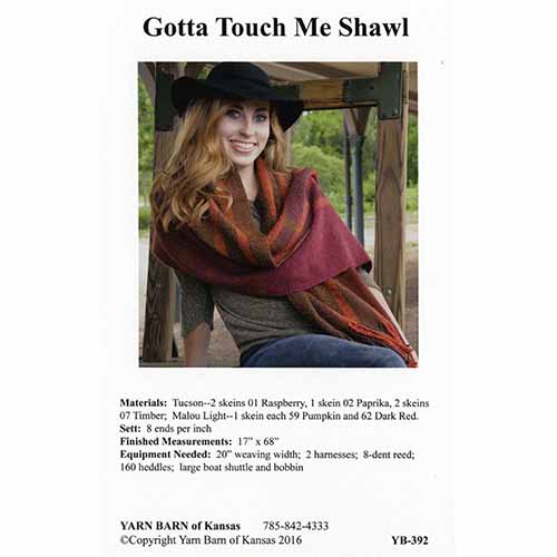 Gotta Touch Me Shawl Pattern Leaflet