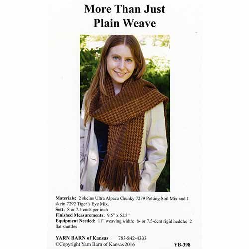 More Than Just Plain Weave Pattern Leaflet