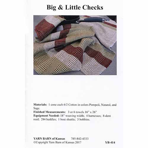 Big and Little Checks Pattern Leaflet