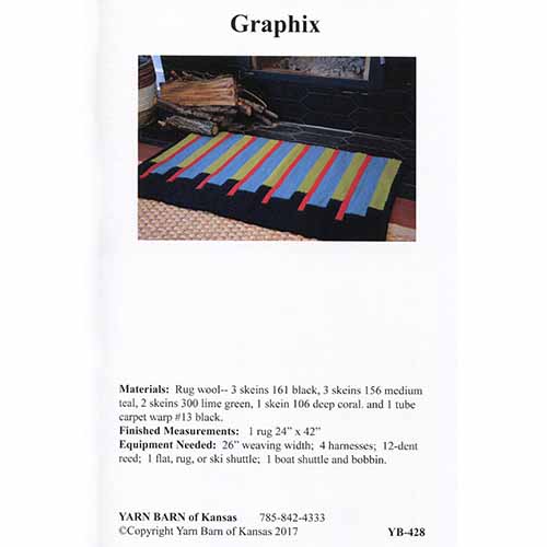 Graphix Rug Pattern Leaflet