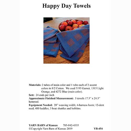 Happy Day Pattern Leaflet