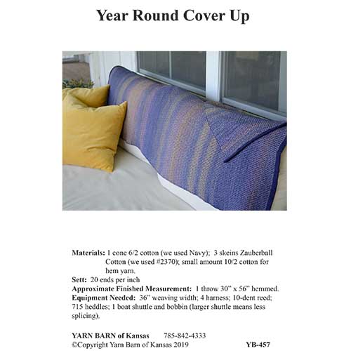 Year Round Cover Up Pattern Leaflet