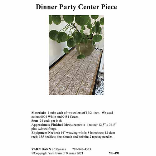 Dinner Party Center Piece pattern