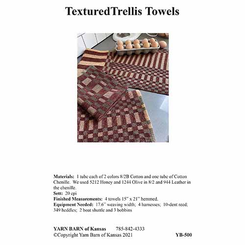 Textured Trellis pattern