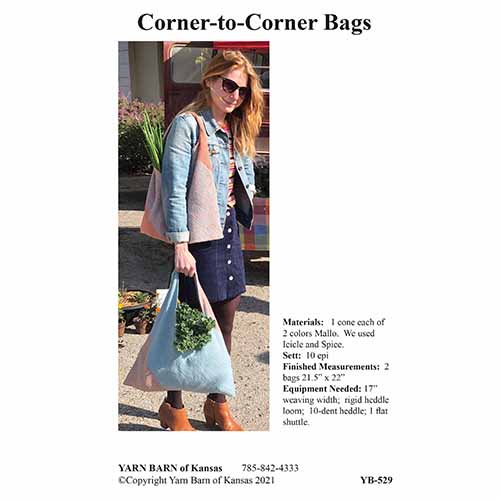 Corner-to-Corner Bags pattern