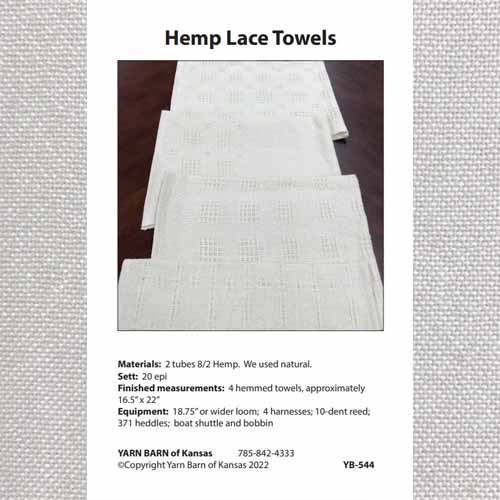 Hemp Lace Towels