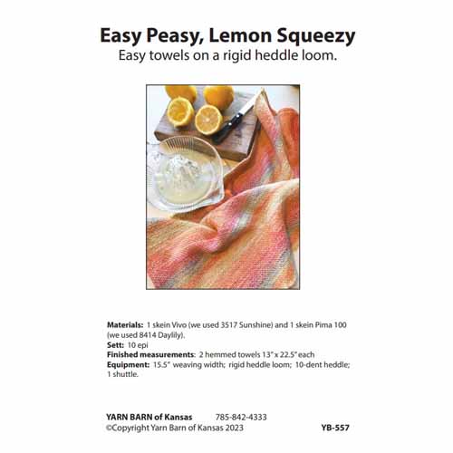 Easy Peasy, Lemon Squeezy pattern