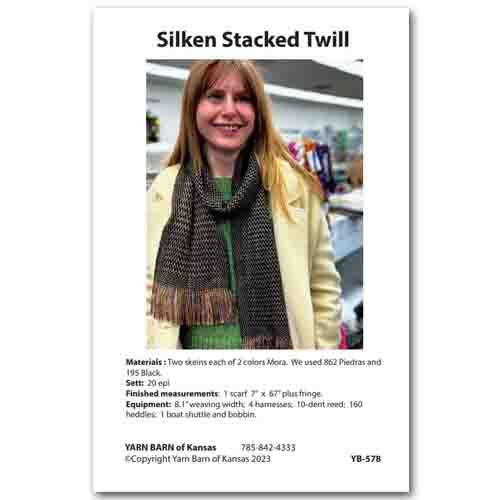 Silken Stacked Twill pattern