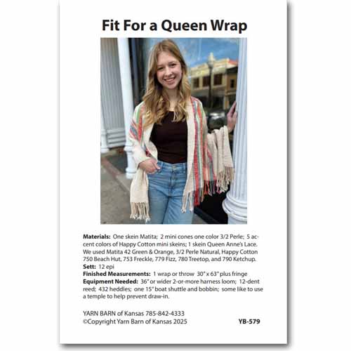 Fit for a Queen Wrap pattern