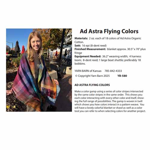 Ad Astra Flying Colors pattern leaflet