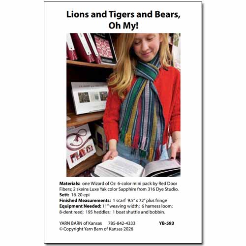 Lions and Tigers and Bears, Oh My! pattern