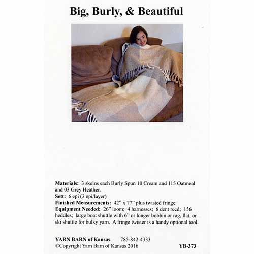 Big, Burly and Beautiful Blanket Pattern