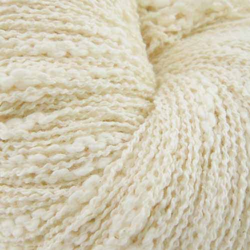 Silk Boucle, Silk Yarn, Weaving Yarn, Crochet Yarn, Natural, Undyed, Ivory,  